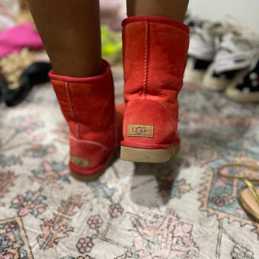 Womens Red UGG Boots